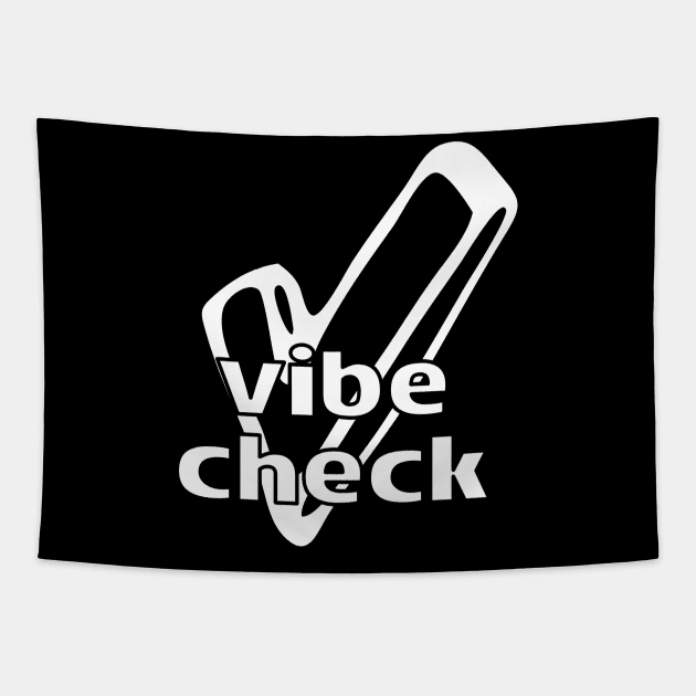 Vibe Check Tick Tapestry by GreenCorner