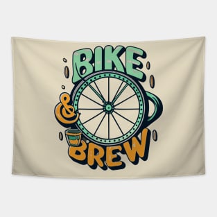 Bike and Brew Tapestry