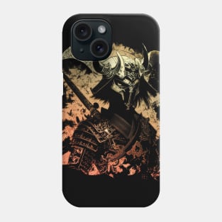 Vintage Undead Samurai Phone Case