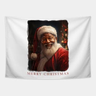 Realistic Santa Claus Christmas Party Costume Tapestry