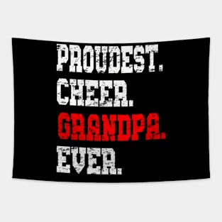 Custom Cheer Grandpa Best Grandpa Ever Tapestry