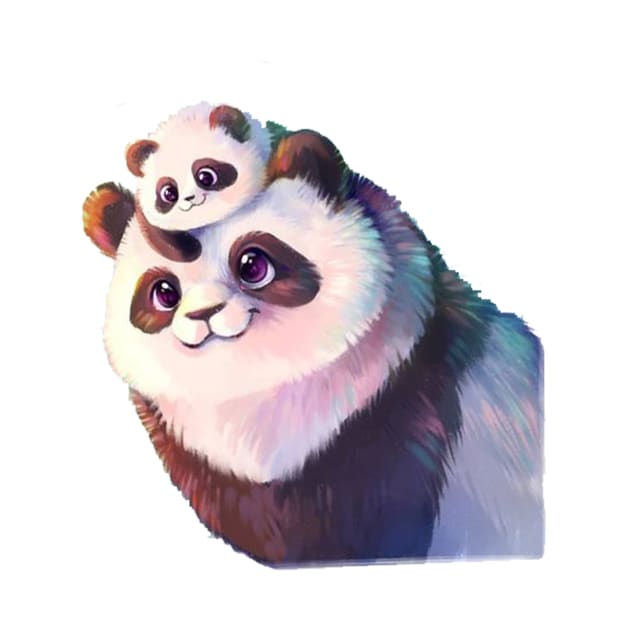 Panda mom by World Famous Pandas