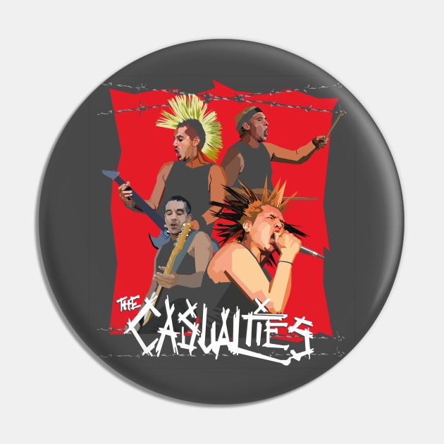 The Casualties Pin by difrats