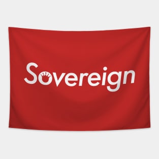 Sovereign White Tapestry