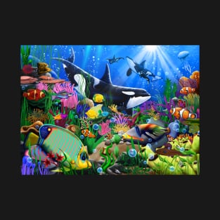 Orca's Tropical Reef T-Shirt