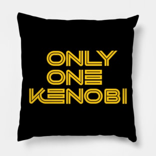 Only One Kenobi (Yellow) #01 Pillow