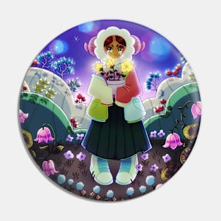 Night garden Pin