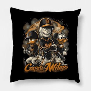 Quirky Animation Meets Orioles Spirit Pillow