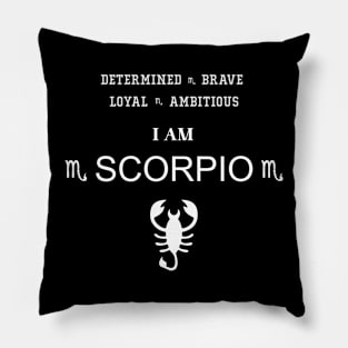 Scorpio horoscope 02 Pillow