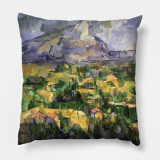 Mount Sainte-Victoire by Paul Cezanne Pillow