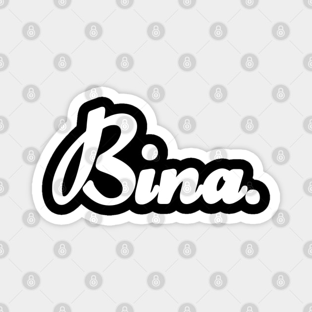 Name Bina Magnet by CanCreate