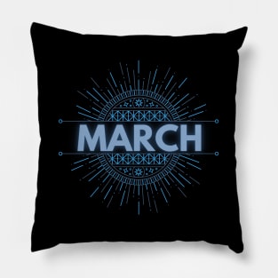 march Pillow