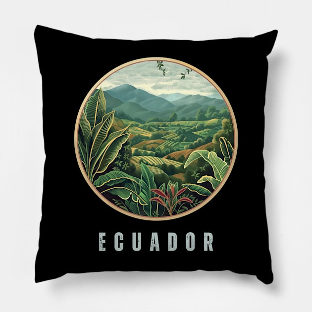 Ecuador Pillow by Mary_Momerwids