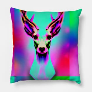 Rainbow Buck Pillow