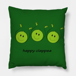 Happy clappeas Pillow