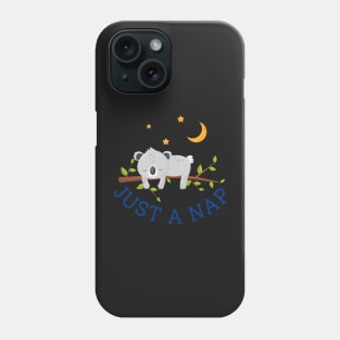 most likely to take a nap Sticker Phone Case