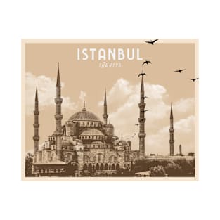 Istanbul Turkey Graphic Art T-Shirt