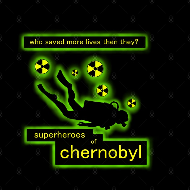 superheroes of chernobyl by Chugaister