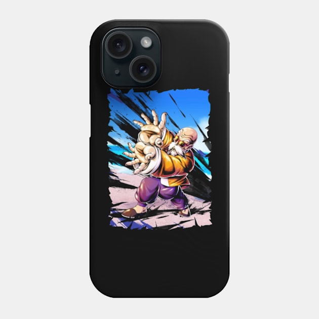 MASTER ROSHI MERCH VTG Phone Case by Kiecx Art