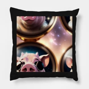 Just a Pig Astronaut Pillow