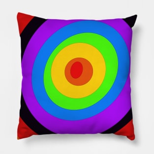 Rainbow Jawbreaker Pillow