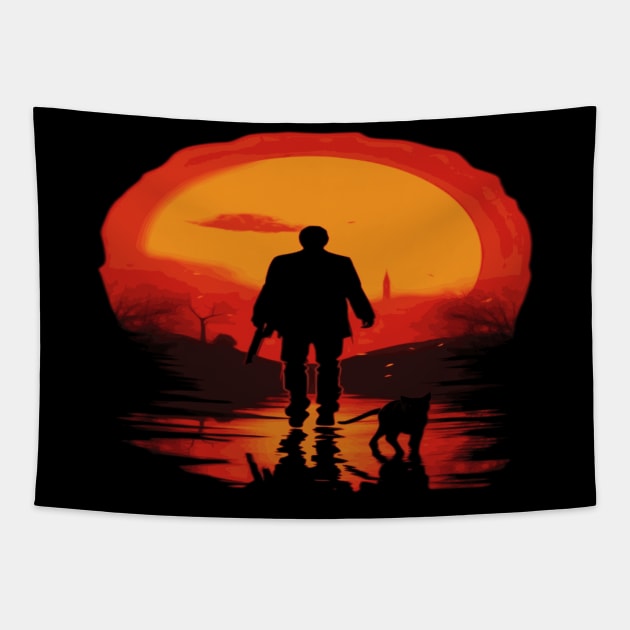 john wick Tapestry by Pixy Official