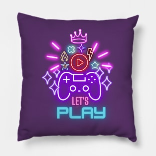 Gaming Let's Play Pillow