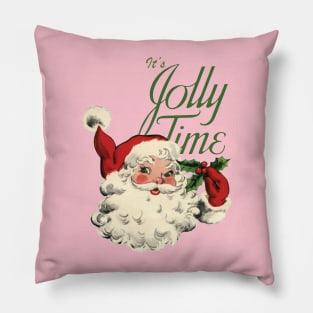 It's Jolly Time Santa Pillow