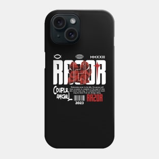 razor streetwear Phone Case