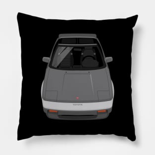 MR2 SC 1st gen W10 - Grey and White Pillow