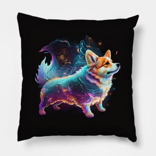 Mystical Welsh Corgi Pillow