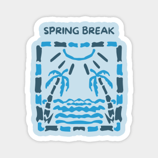 Spring Break Magnet