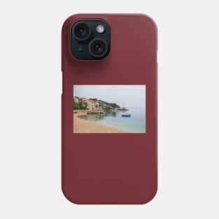 Sumartin Harbour on Brac Island, Croatia Phone Case