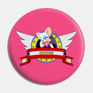 Rouge The Bat Pin