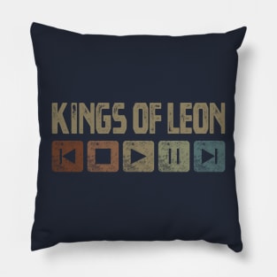 Kings of Leon Control Button Pillow