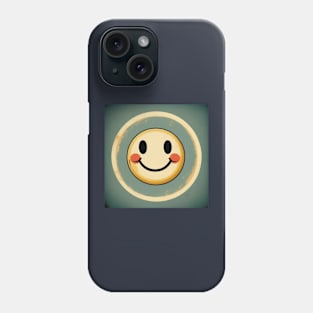 Vintage Happy Smiley Face Retro 70s 80s Aesthetic Phone Case