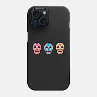 Dia de Los Muertos Sugar Skull Phone Case