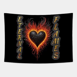 Eternal Flames of Love Tapestry