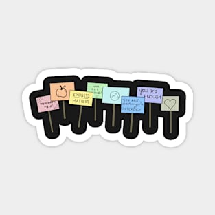 Teacher Positivity Signs Magnet