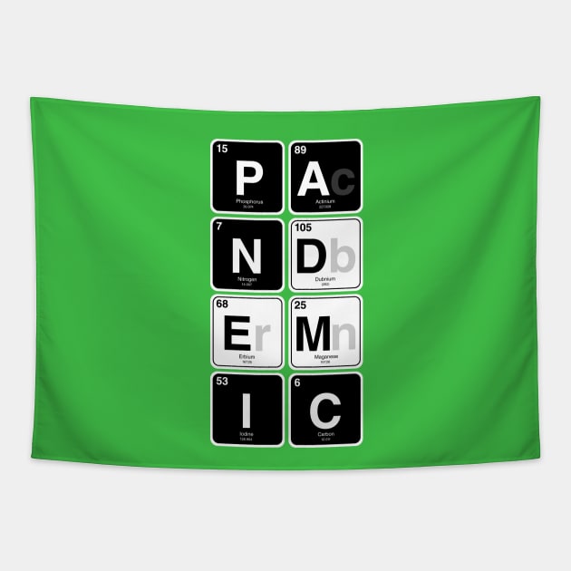 PANdemIC Tapestry by cariespositodesign