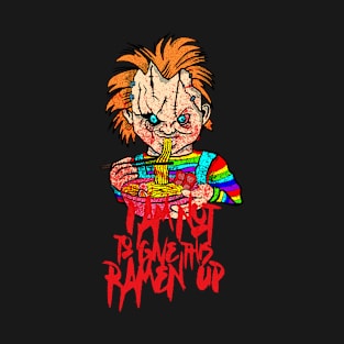 chucky eat ramen T-Shirt