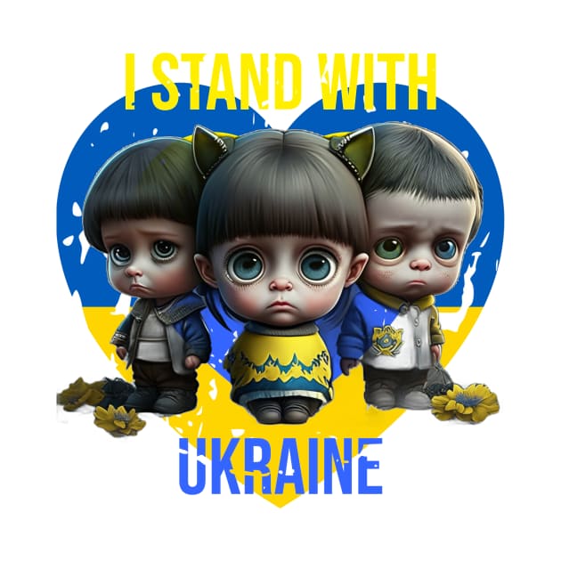 Children should not cry in Ukraine by MystaphART