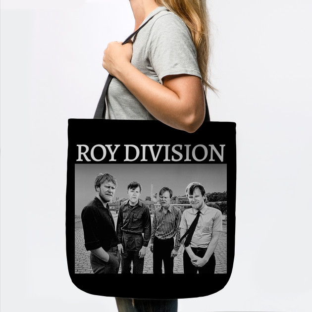 Roy Division Parody Corrie Joy Division Meme Design Parody Design Tote Bag Teepublic Uk