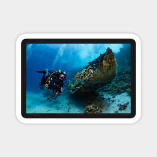 Ship Wreck diving Red Sea Magnet