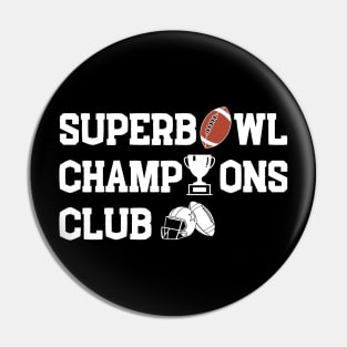 Super Bowl Champions Pin