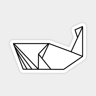 Origami Whale Magnet