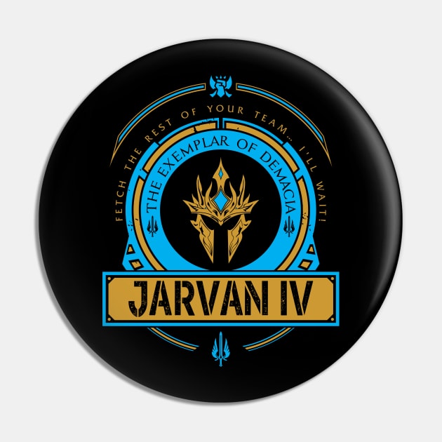 JARVAN IV - LIMITED EDITION Pin by DaniLifestyle