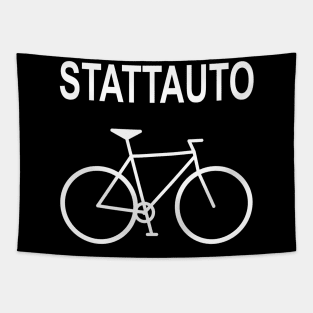 Stattauto Bicycle E-bike Instead Of Car Tapestry