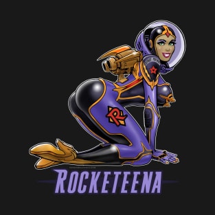 ROCKETEENA the Rocket Girl T-Shirt