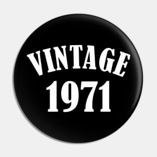 50th Birthday Aniversary Vinatage Pin